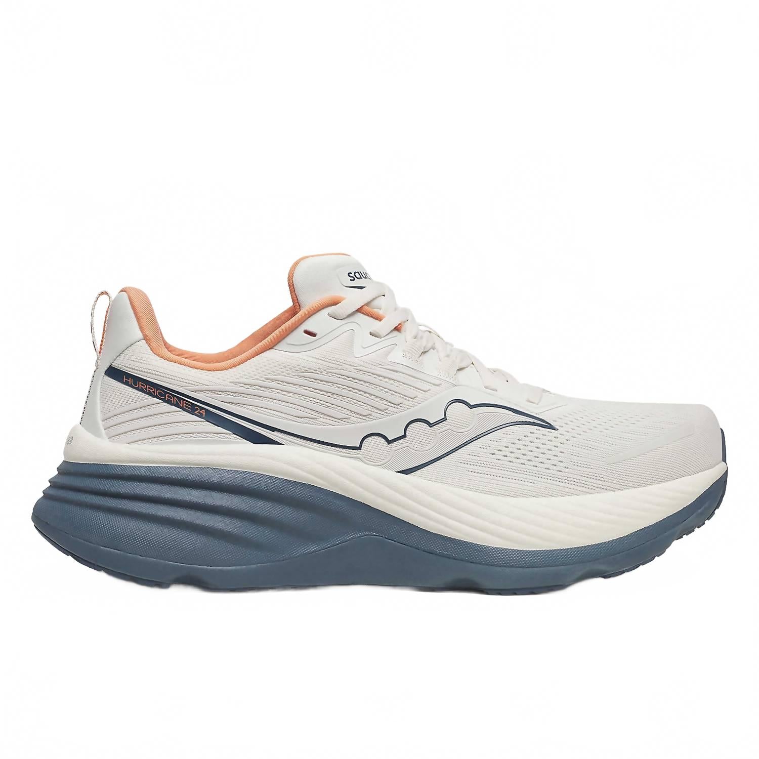 

Мужские кроссовки Hurricane 24 в цвете «Ваниль/Сумерки» Saucony, Vanilla / Dusk