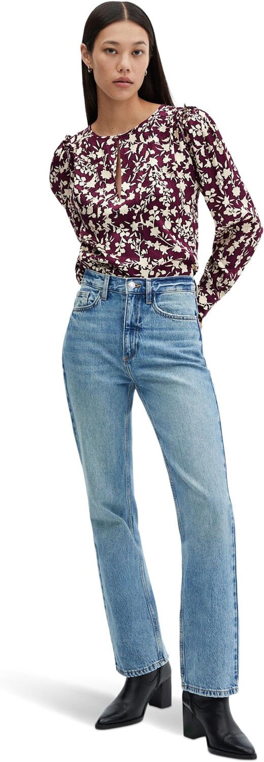 

Ягодная блузка MANGO, цвет Maroon