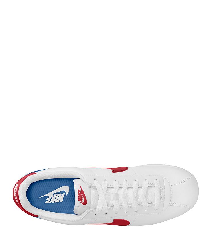 Мужские кожаные кроссовки Cortez Nike, белый — фото 2