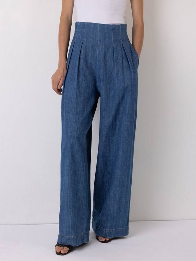 

Джинсы Nellie с высокой посадкой и прямыми штанинами VIVERE