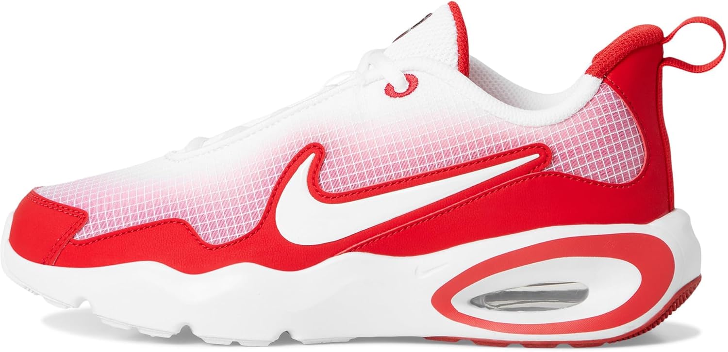 Кроссовки Nike Air Max Nova для детей и подростков, белый/красный — фото 4