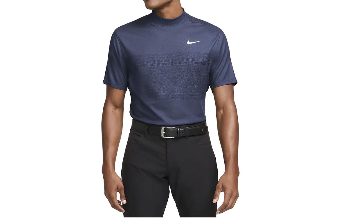 

Футболка Dri-Fit мужская темно-синяя Nike, темно-синий