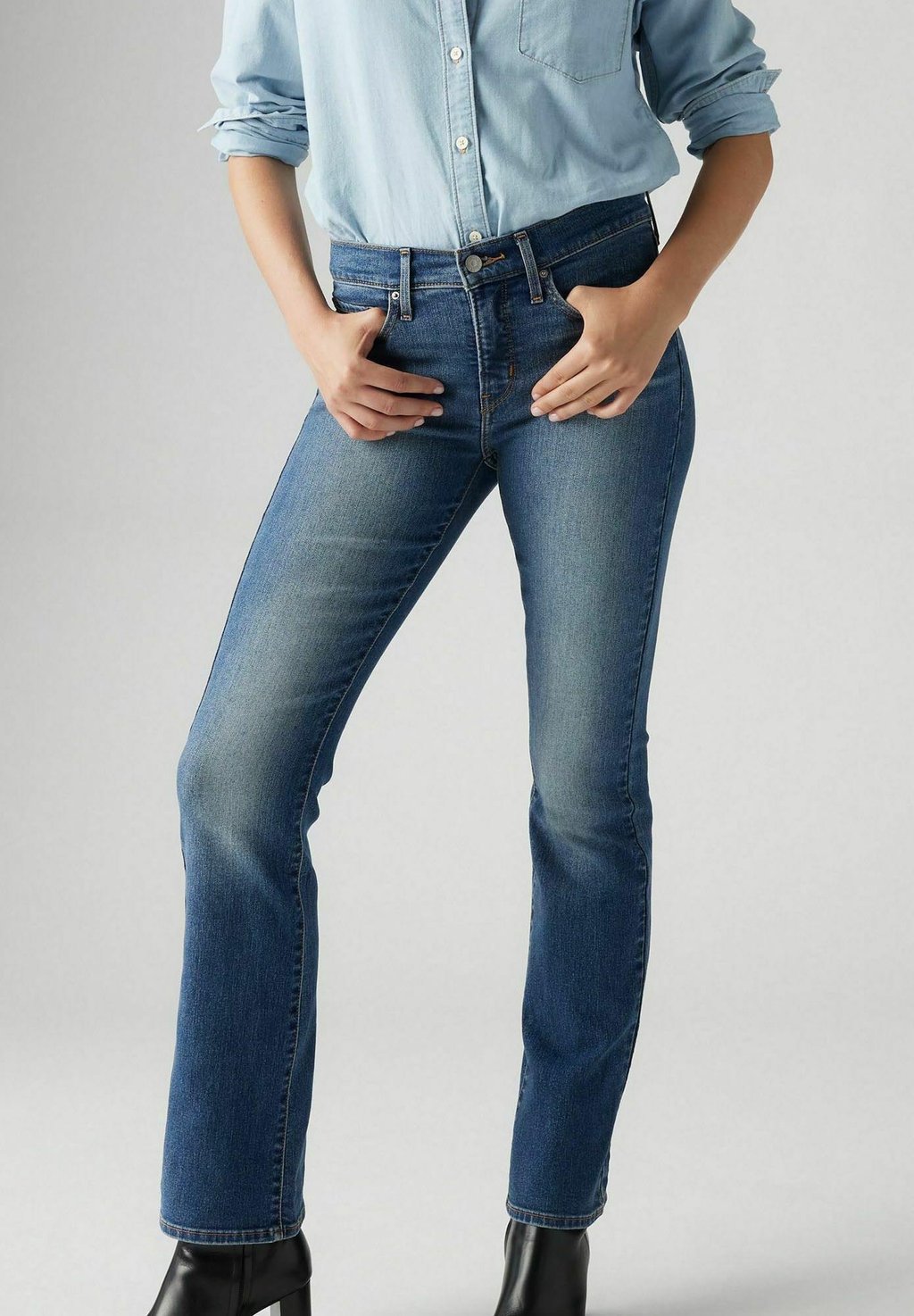 

Расклешенные джинсы 315 SHAPING BOOTCUT JEANS Levi's, цвет Blue Denim