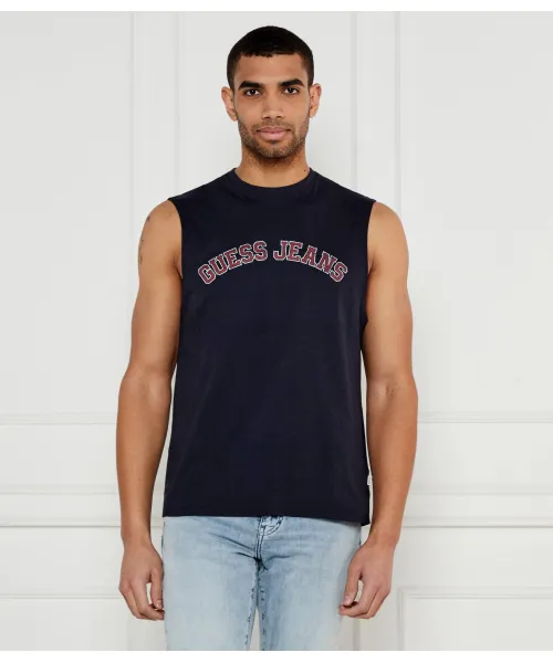 

Майка Regular fit Guess Jeans, синий