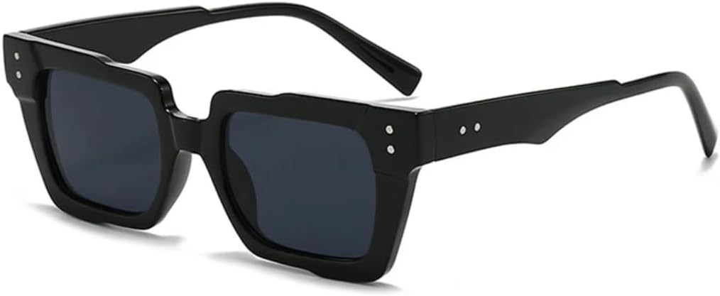 

Солнцезащитные очки с защитой от УФ-излучения UV400 | Панк-стиль, разноцветные линзы | Для женщин и мужчин, для занятий спортом на открытом воздухе и вождения DSVIGF, Black-black