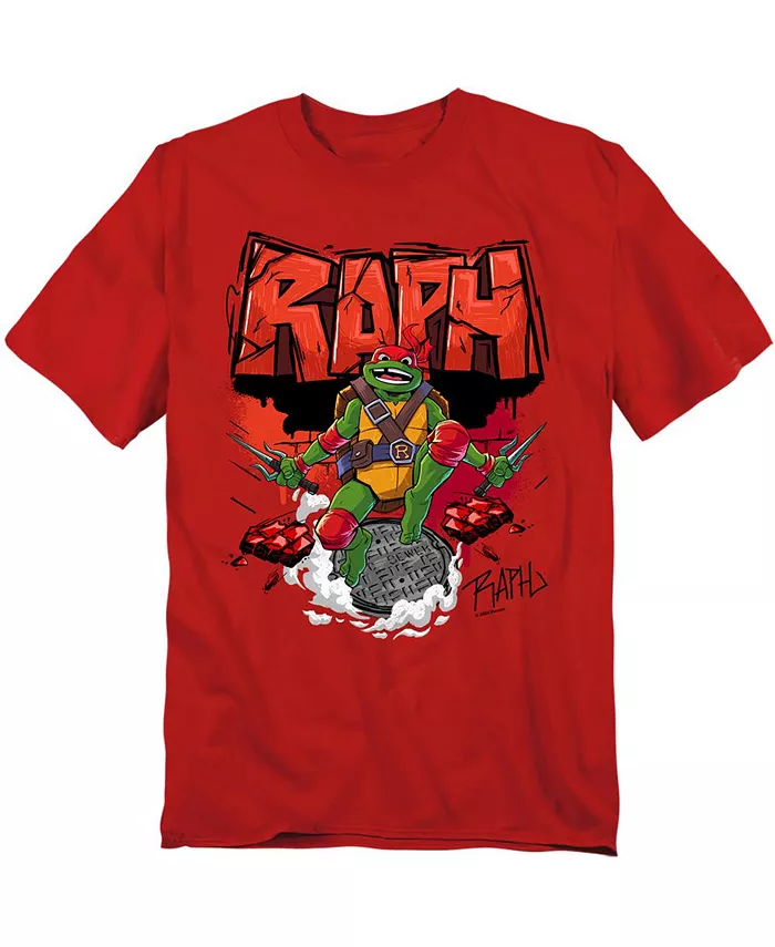 

Мужская футболка Tales Of The Raph Sewer Teenage Mutant Ninja Turtles, красный