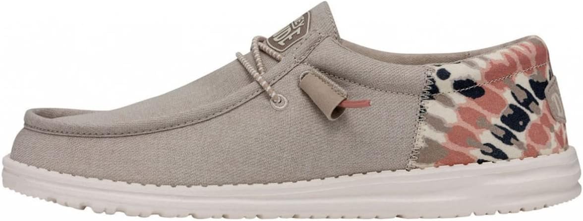 

Мужские лоферы Hey Dude Wally Funk Mossy Oak Original Bottomland - верх из рипстопа - круглый носок Heydude, Tan