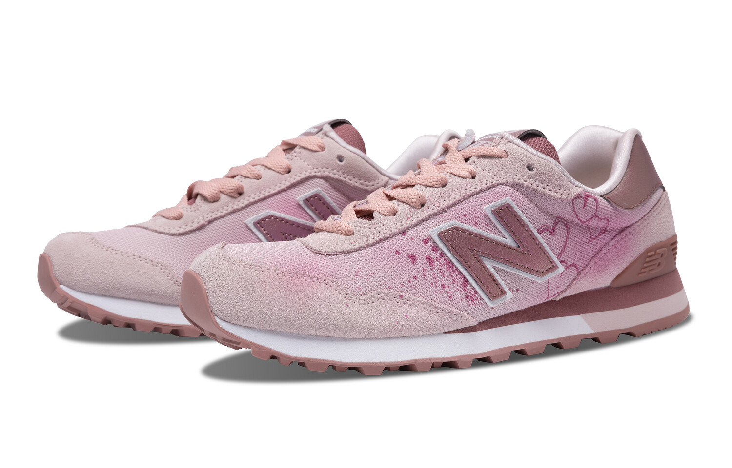 

Кроссовки женские NB 515 с низким верхом розового цвета New Balance