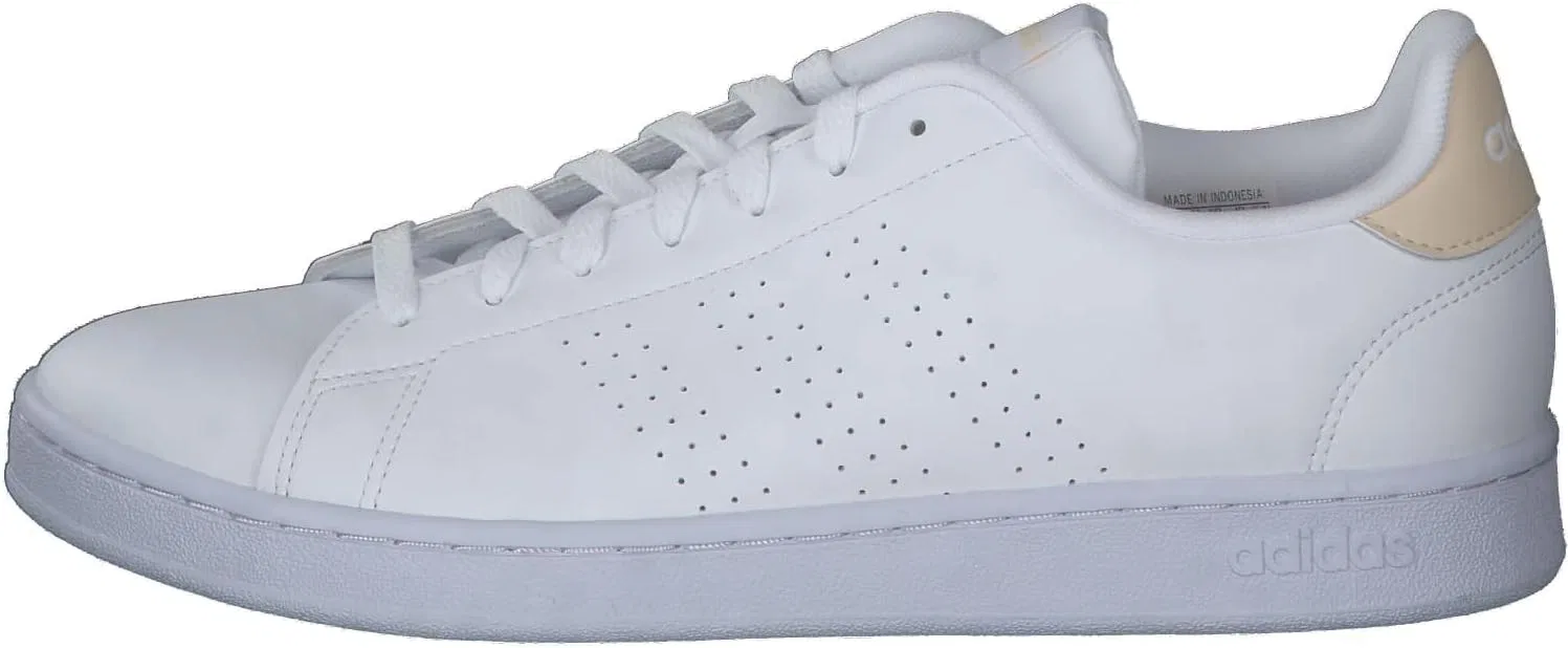 Мужские кожаные кроссовки Adidas Advantage Premium, Ftwr White Ftwr White Sand Strata — фото 2