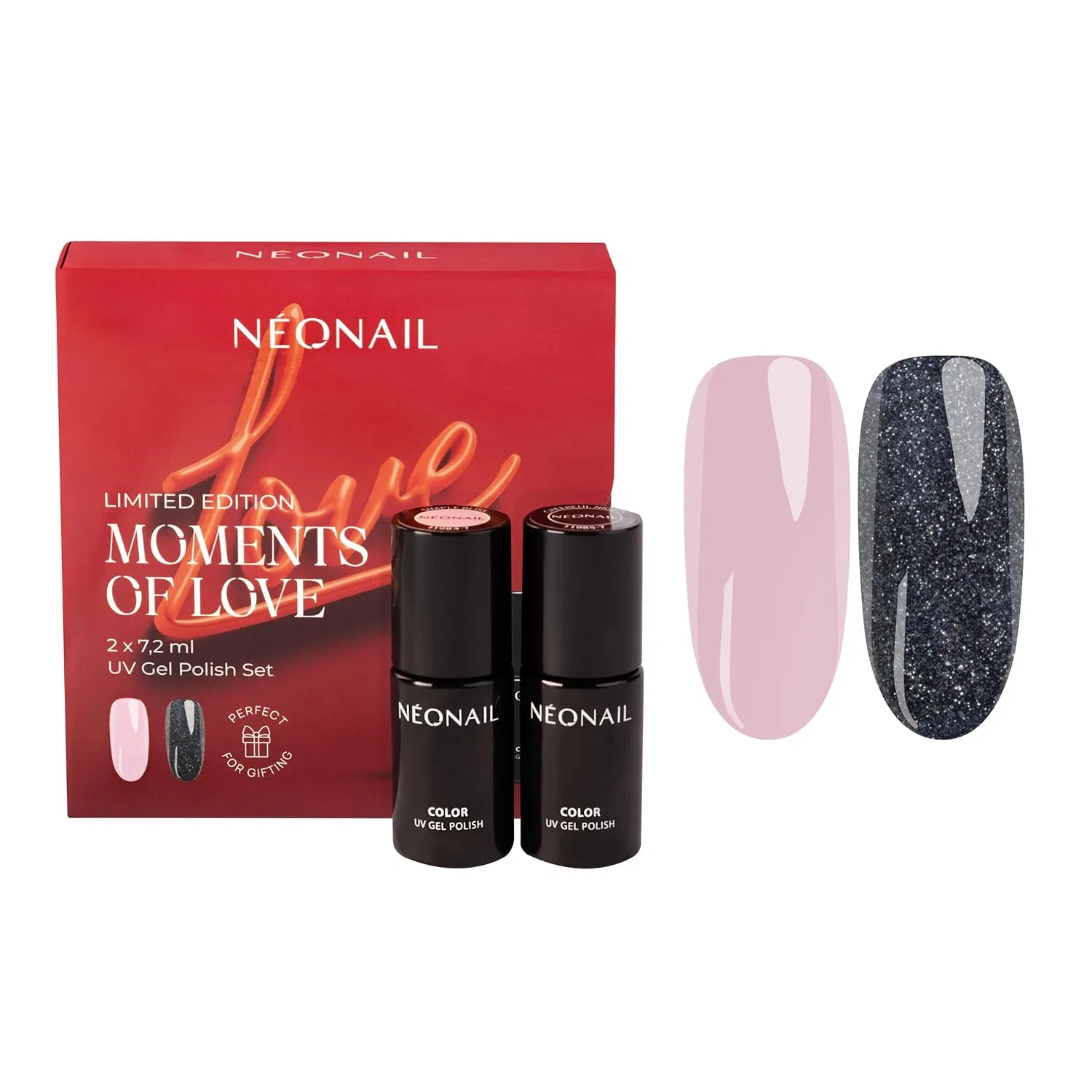 Набор УФ-лаков для ногтей NÉONAIL Gel Nails Set Moments of Love Néonail, Moments Of Love