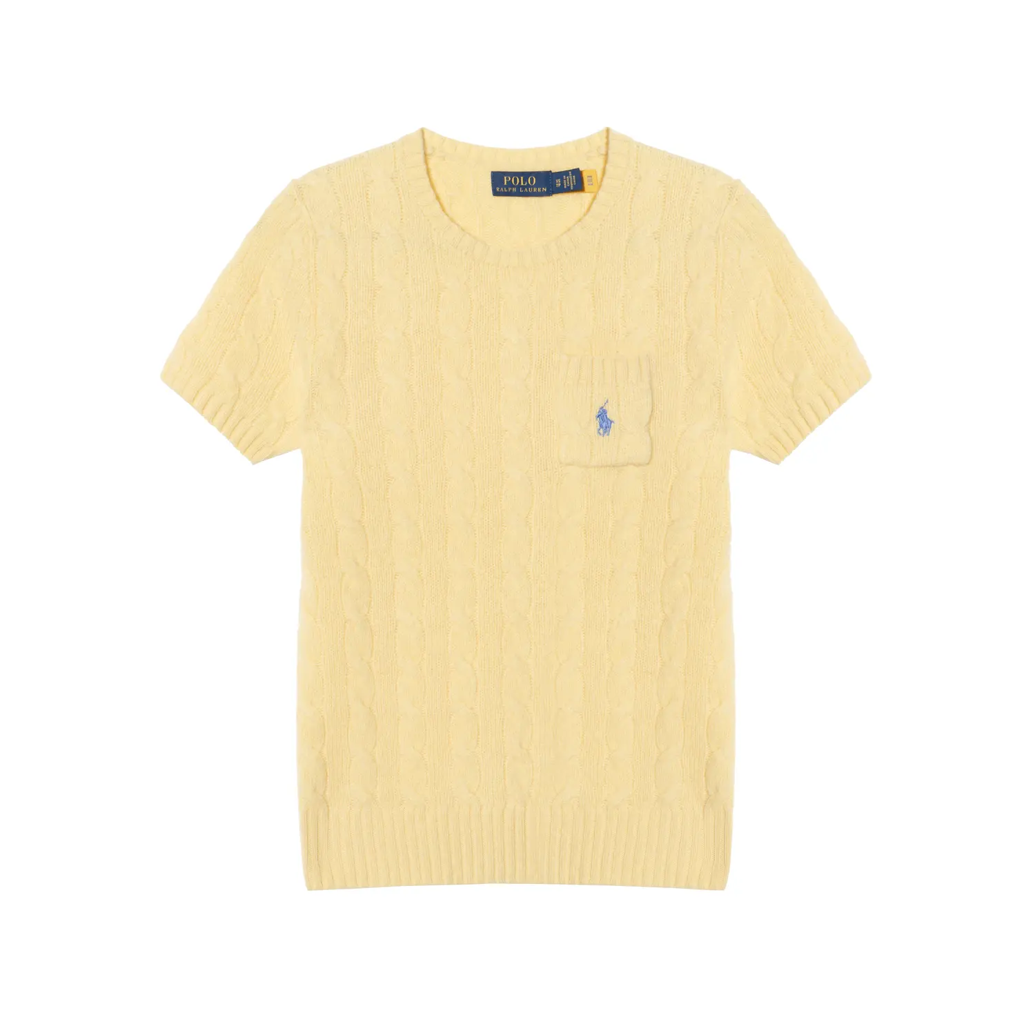 

Свитер Polo Pony Cable-knit Jumper Polo Ralph Lauren, желтый