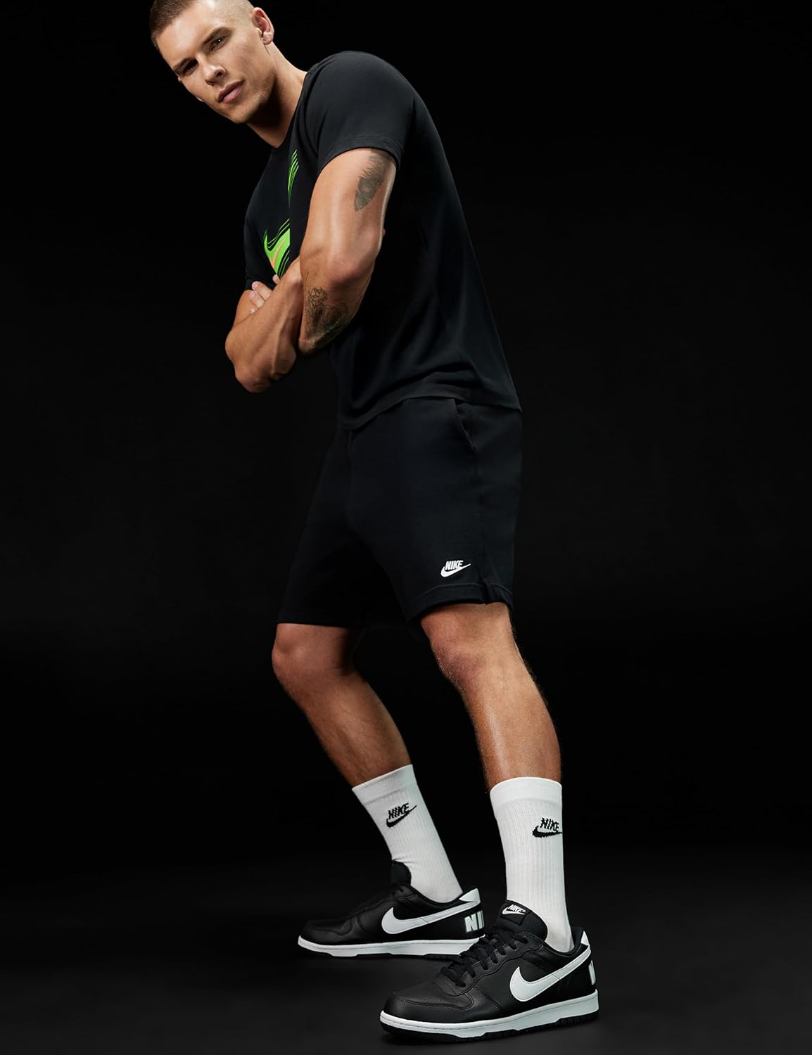 Мужские кроссовки Nike Big Low, белый — фото 2