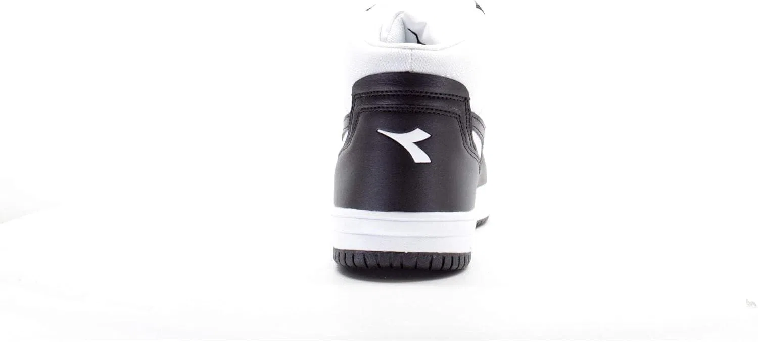 Гимнастические кроссовки Diadora Unisex Raptor Mid, 3-White Black — фото 3