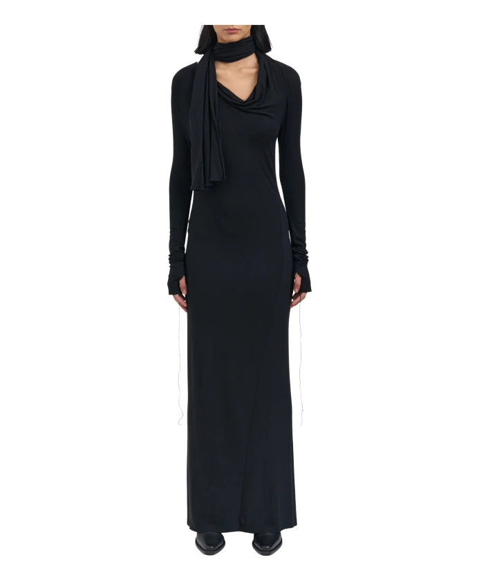 

Платье макси Andrea YaâAqov, черный