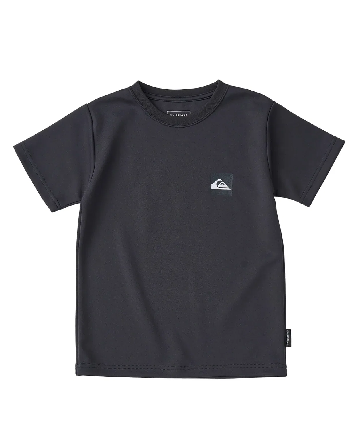Рашгард детский Quiksilver IMSPAIRED LOGO SS YOUTH, полиэстер, черный — фото 4