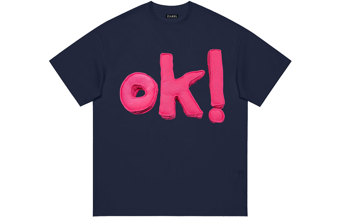 

Футболка Unisex Crew Neck Moderate Heavyweight ZIAREL, темно-синий