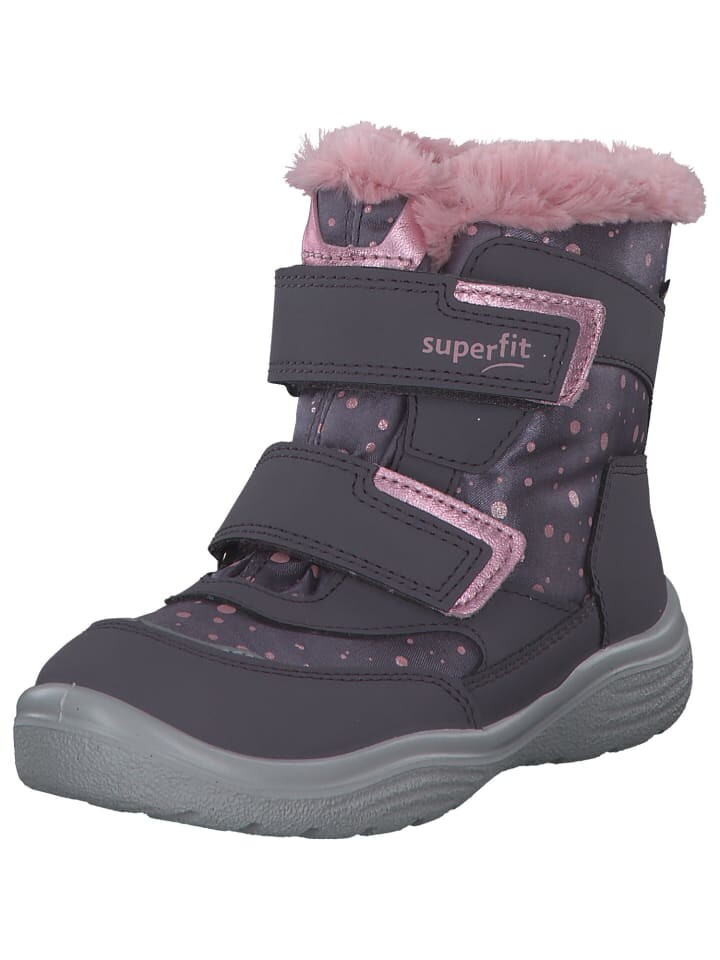 

Высокие ботинки до щиколотки superfit Stiefeletten, цвет lila/rosa