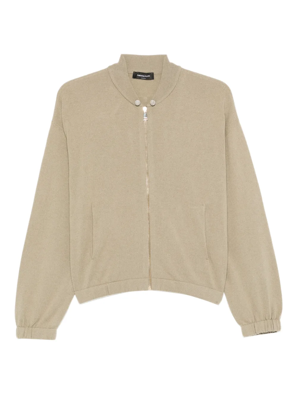 

Кардиган на молнии Fabiana Filippi, нейтральный