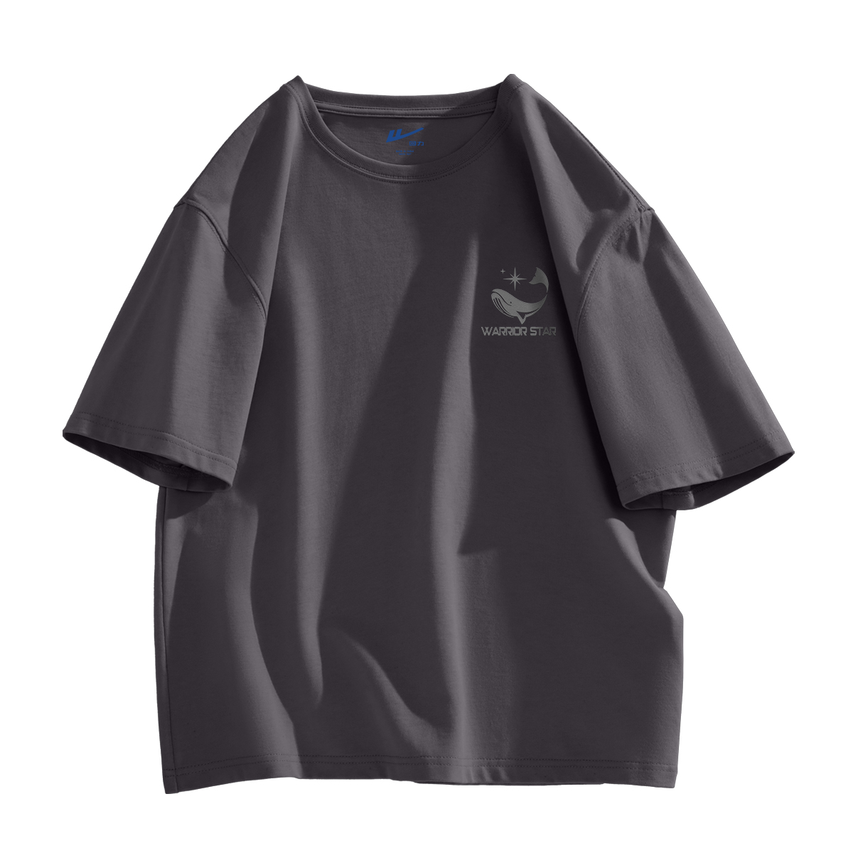 

Футболка Unisex Crew Neck Moderate Heavyweight WARRIOR, medium серый