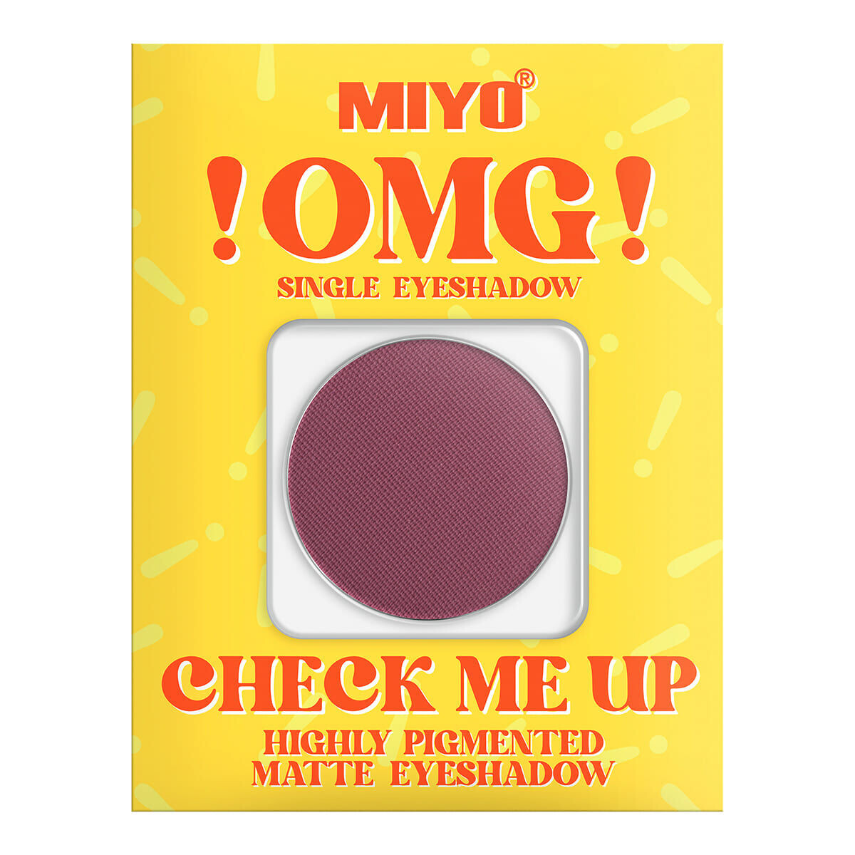 

Матовые тени для век 03 vine Miyo Omg! Check Me Up, 1,3 гр