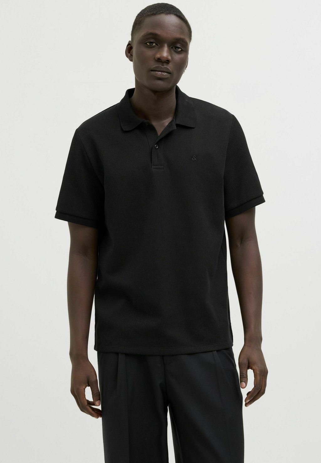 

Поло EAUSTIN Jack & Jones, черный