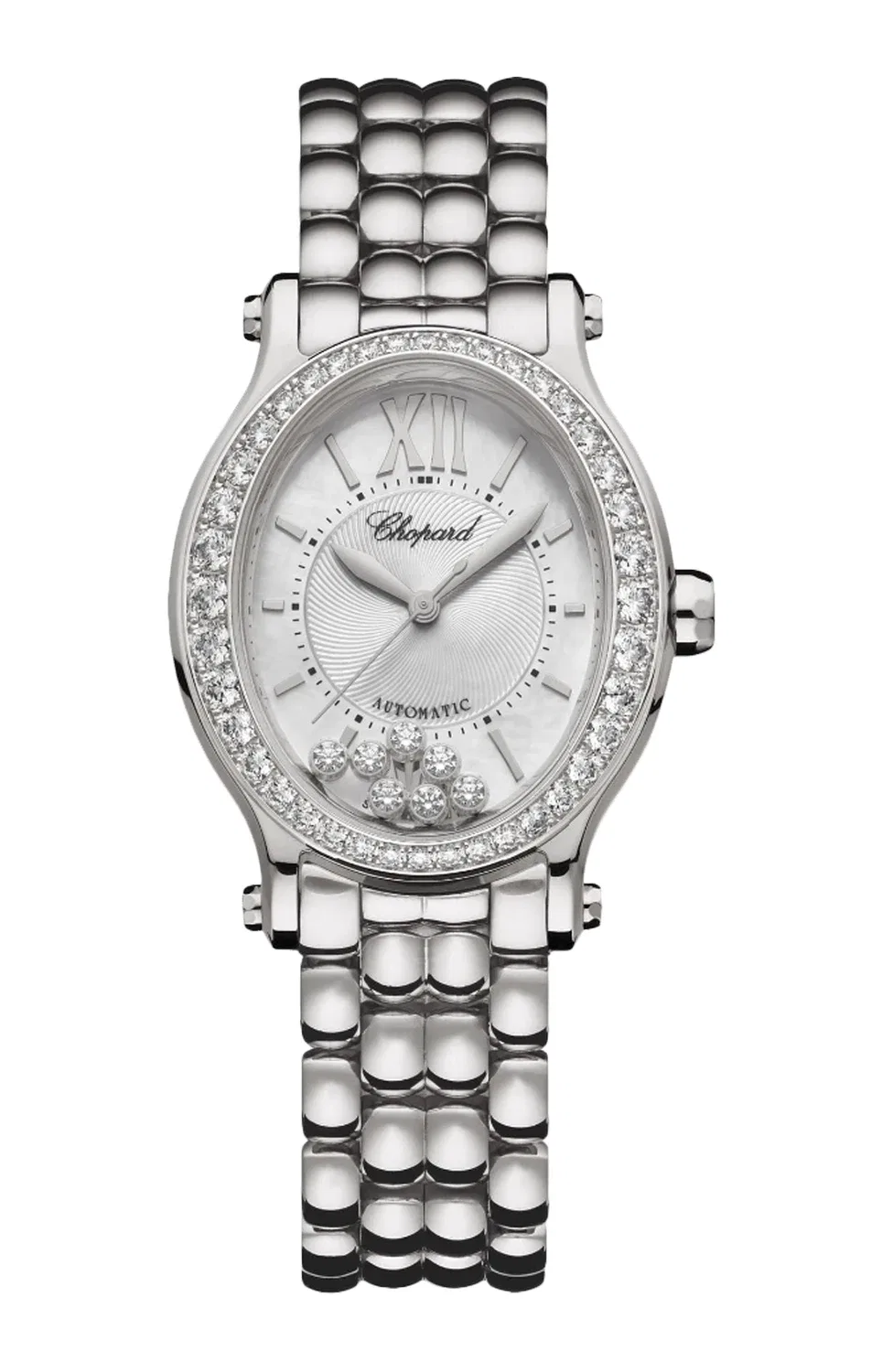 HAPPY SPORT АВТОМАТИКА, НЕРЖАВЕЮЩАЯ СТАЛЬ, БРИЛЛИАНТЫ - 278602-3004 CHOPARD, черный