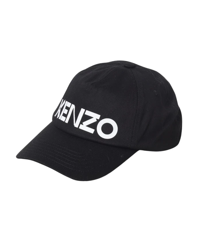 

Бейсболка с логотипом, стильный повседневный образ. Kenzo, черный