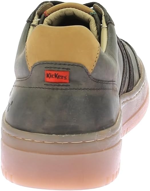 Мужские низкие кроссовки Kickers, темно-коричневый — фото 3