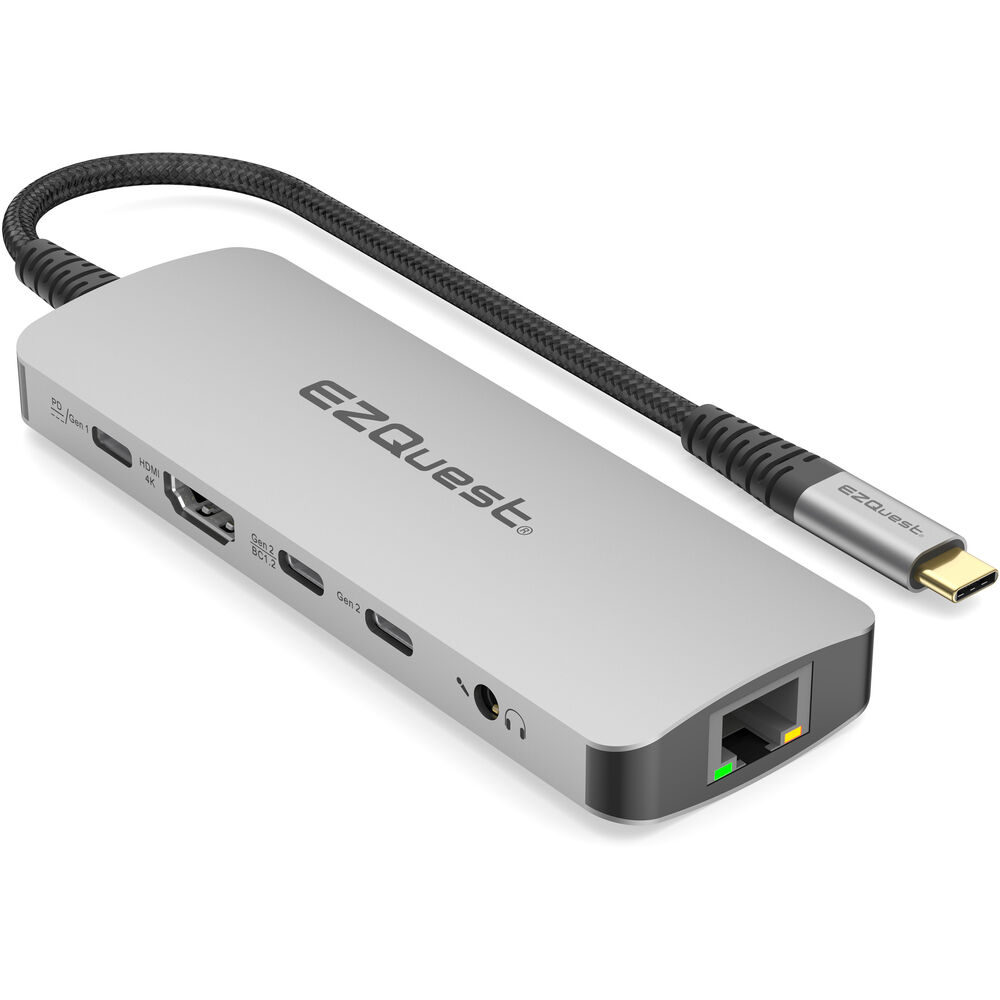 

Док-станция EZQuest USB-C Multimedia 10-in-1 Gen 2 Hub X40031