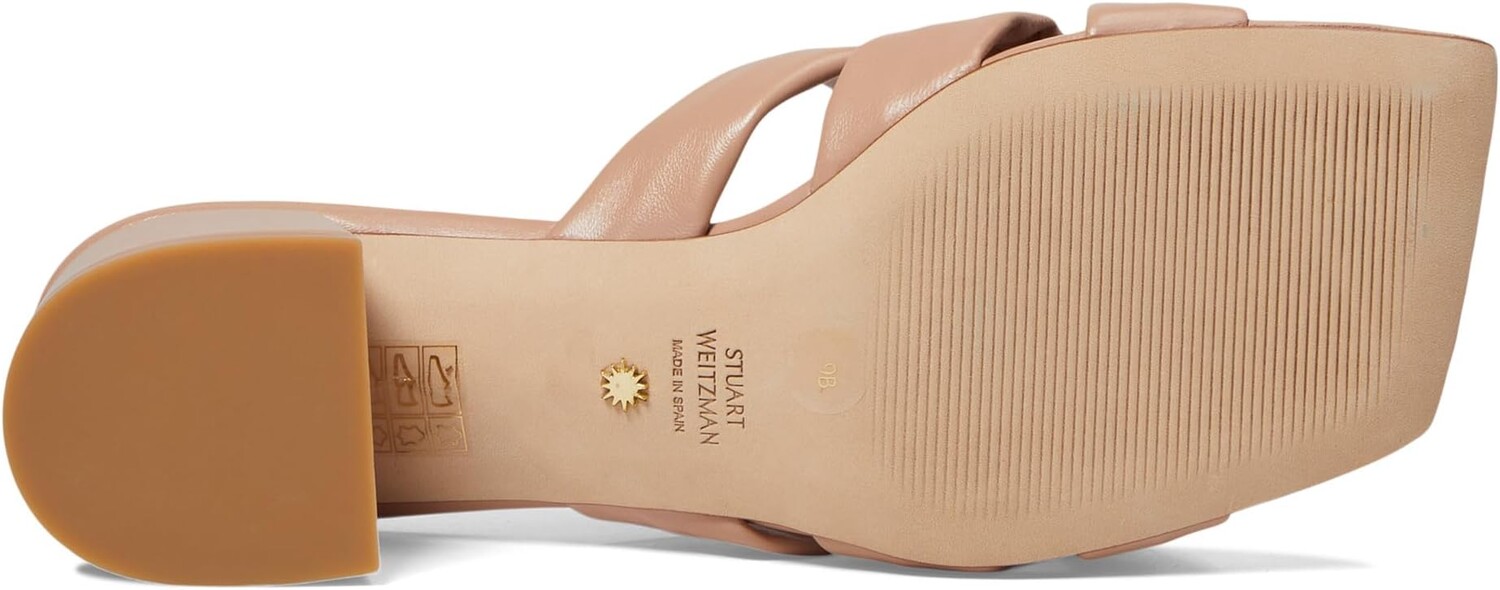 Сандалии Stuart Weitzman Sofia 45 Slide, цвет Adobe — фото 3