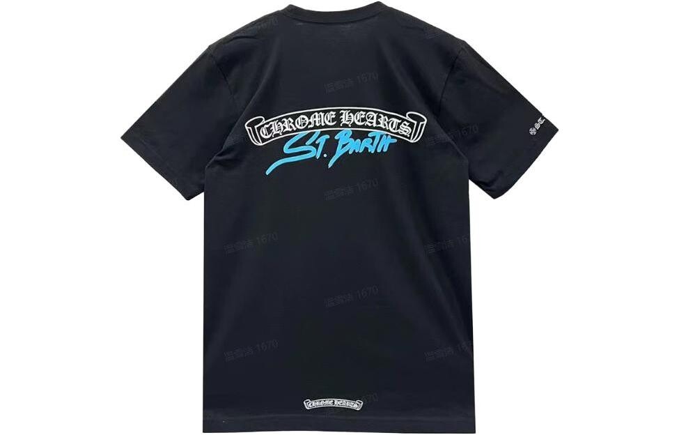 

Футболка мужская черная Chrome Hearts, черный