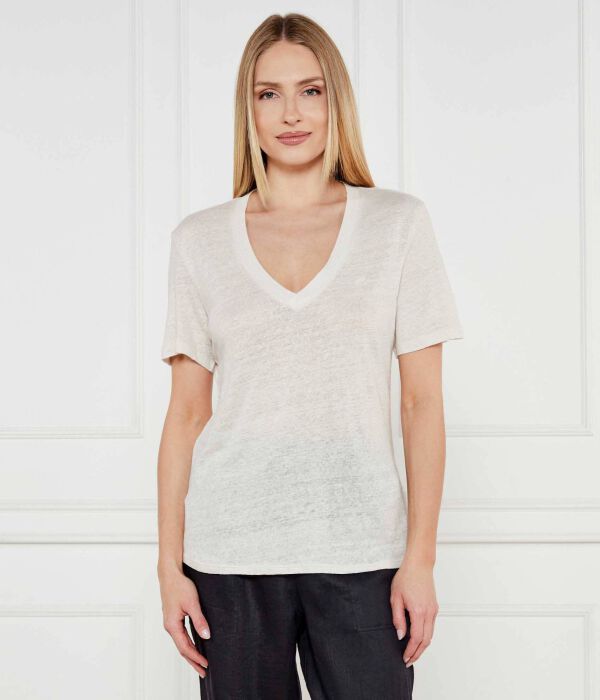 

Льняная рубашка c_ela_1 Regular fit Boss Orange, желтый