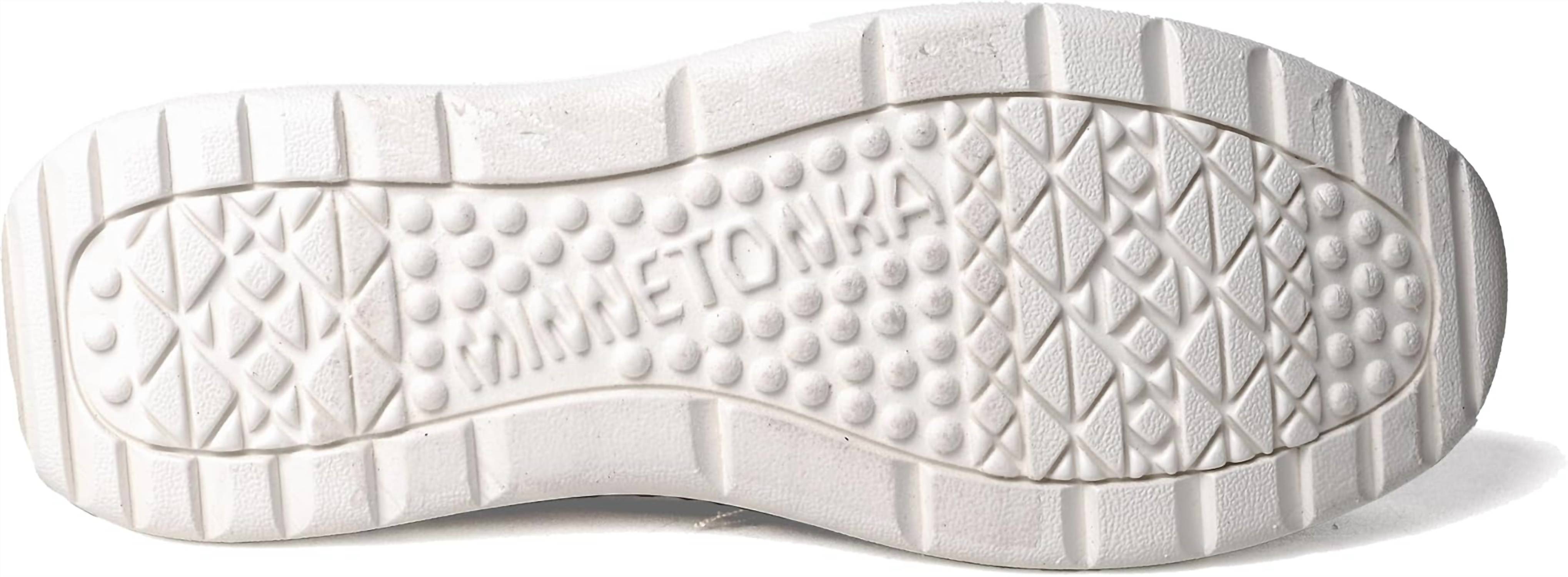 Мужские кеды Expanse Canvas Slip-On серого цвета Minnetonka — фото 4