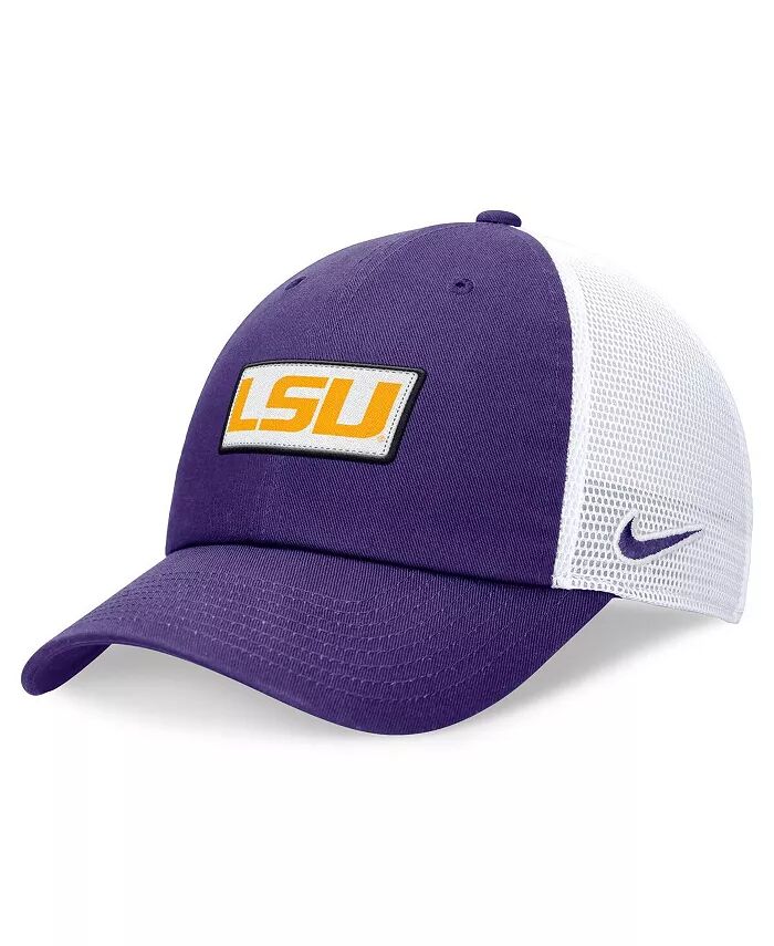 

Мужская фиолетово-белая кепка Trucker Adjustable LSU Tigers Primetime Club Nike