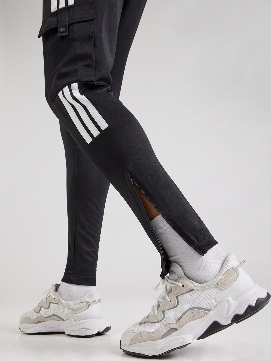 Спортивные штаны ADIDAS SPORTSWEAR Tapered Workout Pants TIRO, черный — фото 3
