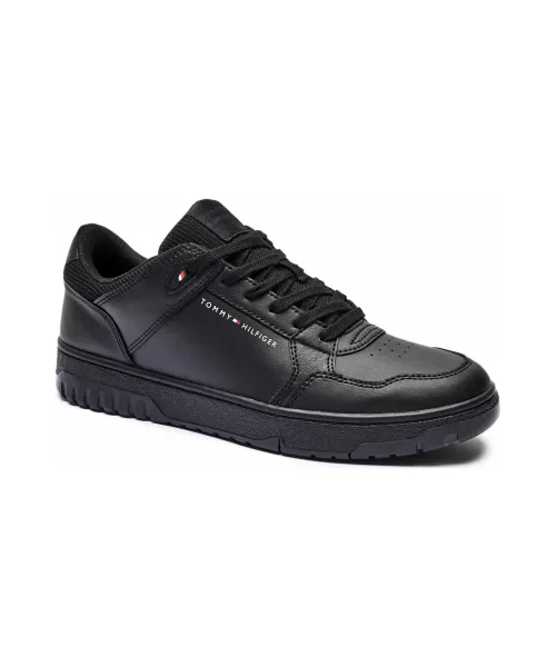 

Баскетбольные кроссовки Core Lite из кожи Tommy Hilfiger, черный