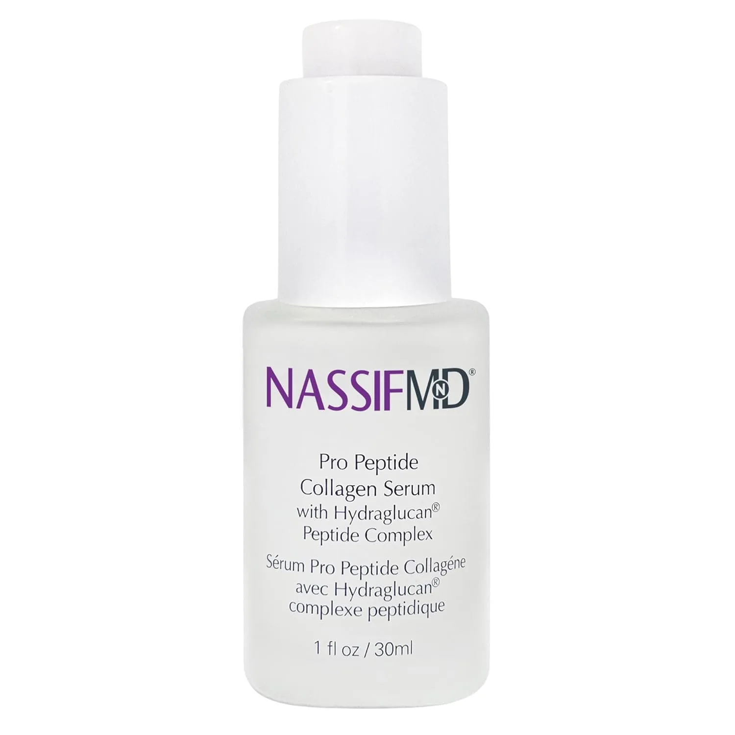 Сыворотка Nassifmd — Pro Peptide Collagen, клинический уровень с премиальными компонентами для увлажненной и, 30 мл