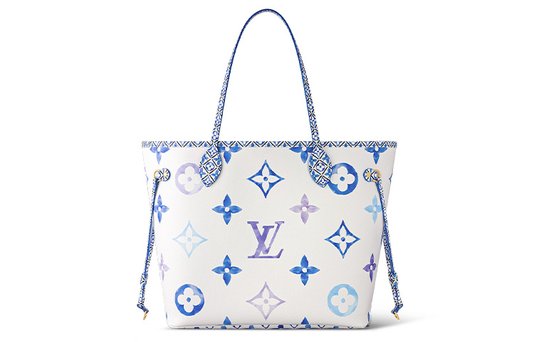 

Сумка Neverfull Mm Monogram Blue LOUIS VUITTON