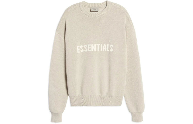 

SS21 Трикотаж унисекс светло-бежевый Fear Of God Essentials, светло-бежевый