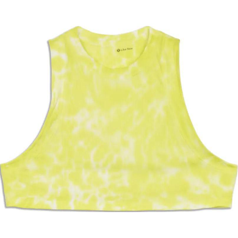

Топ All Yours женский Lululemon, ярко-желтый