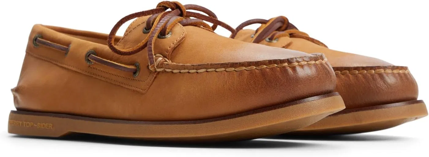Мокасины мужские Sperry Gold Cup Authentic Original 2-Eye Boat Shoe, светло-коричневый — фото 2