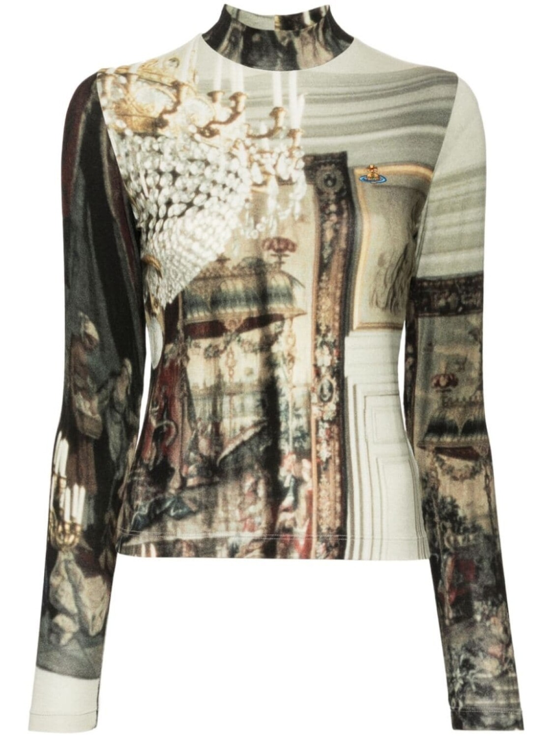 

Vivienne Westwood топ с графичным принтом, зеленый