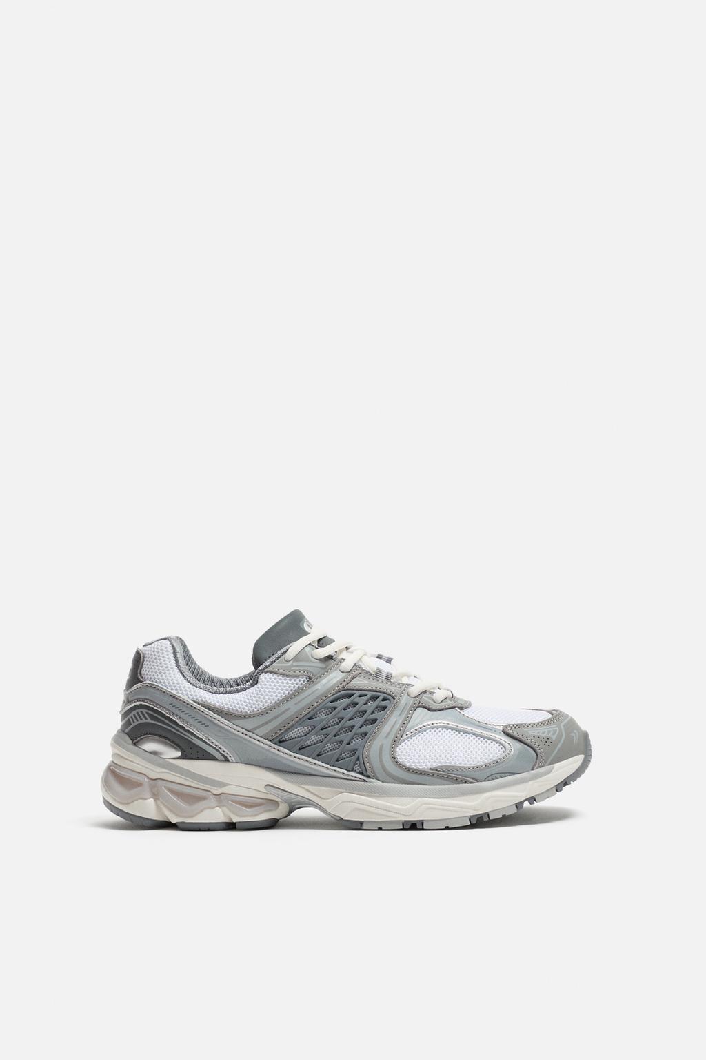 

Кроссовки origins 001 ZARA, цвет Light grey