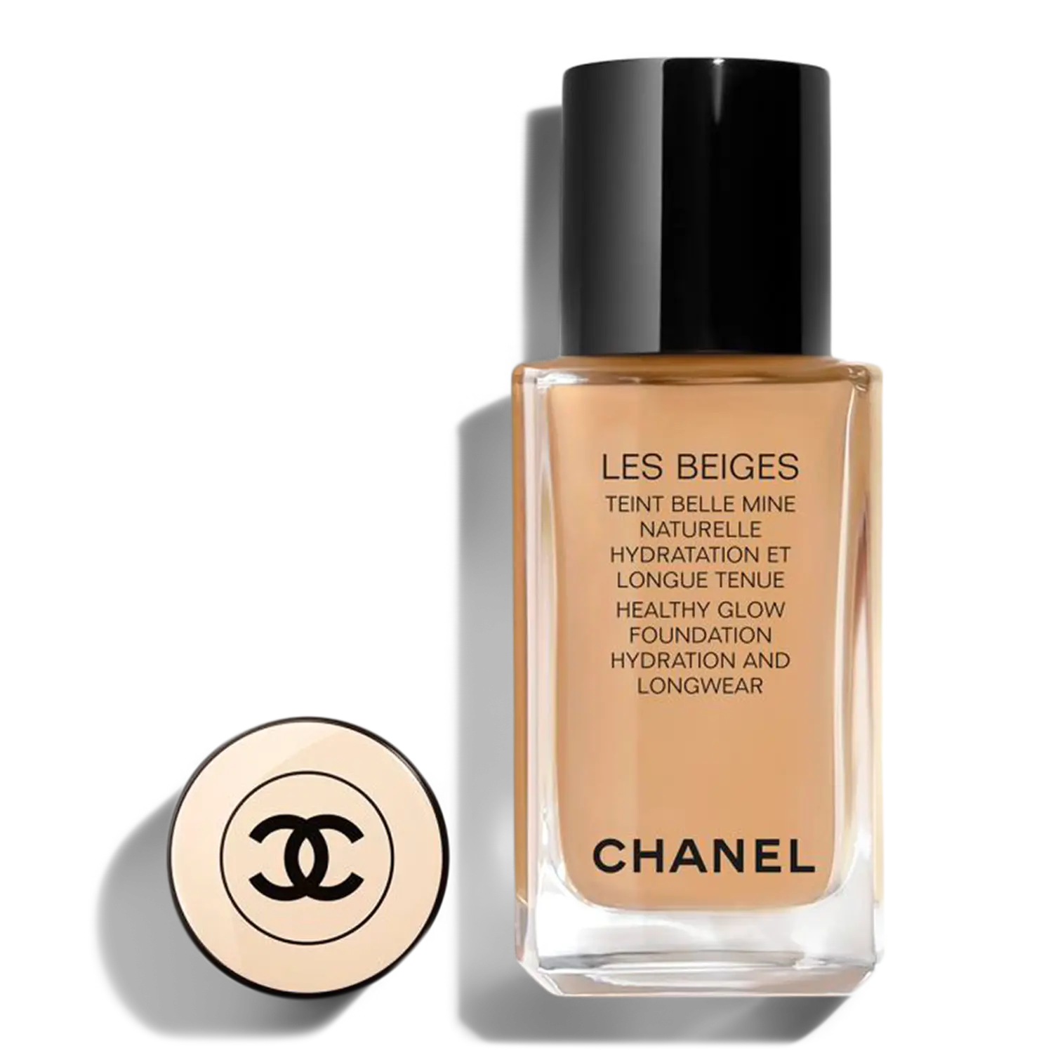 

Увлажняющая и стойкая тональная основа LES BEIGES Healthy Glow Foundation CHANEL, BD101 (medium light-deep shade, golden undertone)