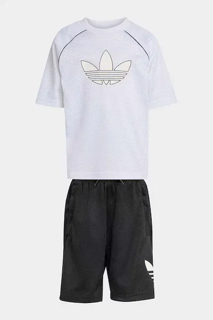 Комплект с принтом Adidas Originals, белый — фото 2
