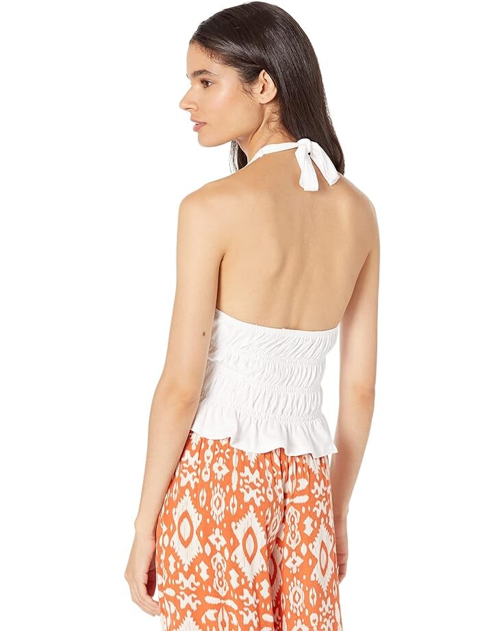 

Топ Steve Madden Sweetie Halter Top, цвет Unbleached