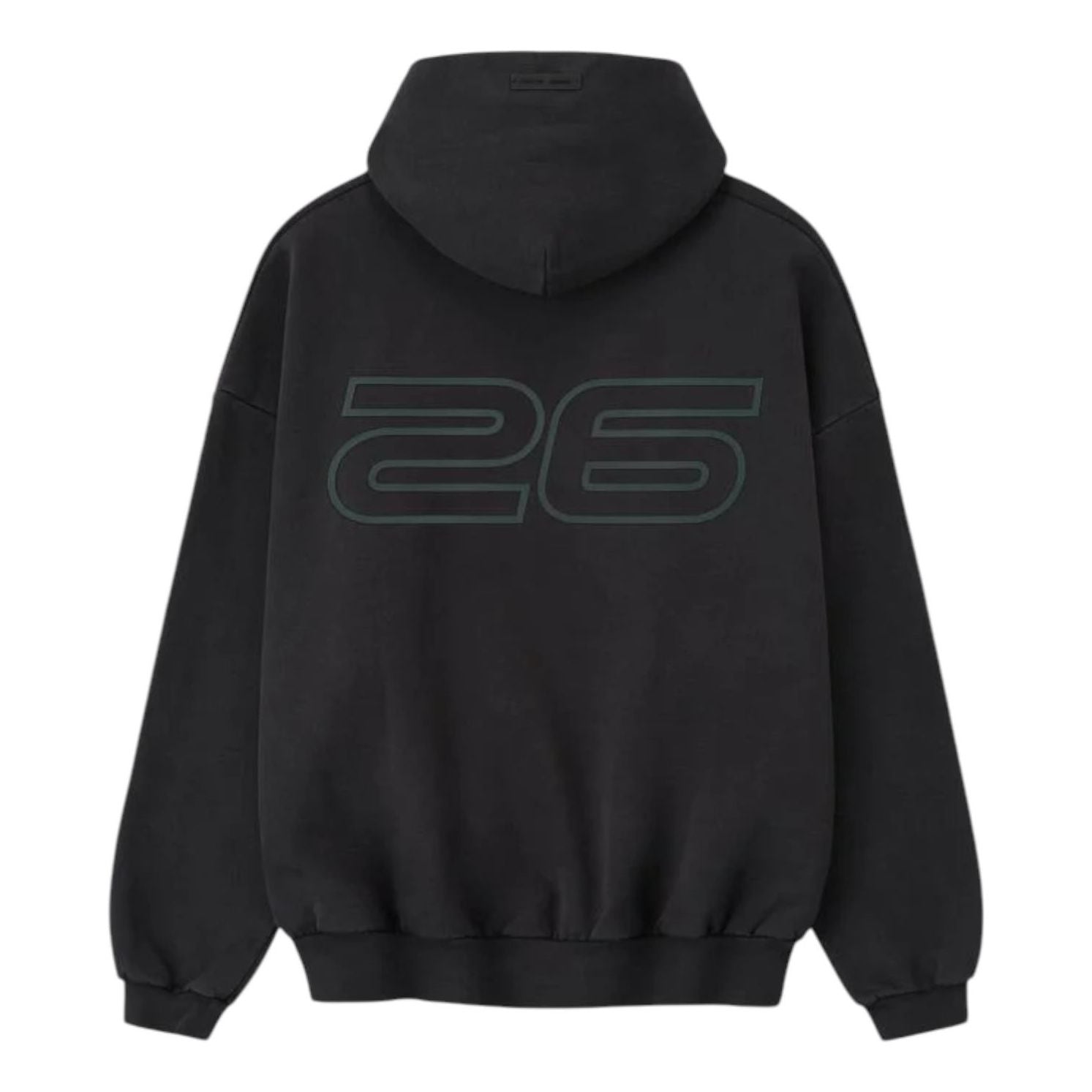 Толстовка Fear of God Essentials из плотного флиса в стиле 90-х, цвет «Винтажный черный» — фото 2