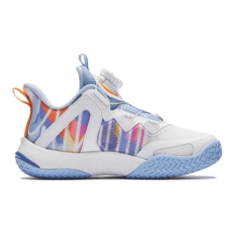 Детские баскетбольные кроссовки Kids Low-top Anta White / Color Anta Kids — фото 2