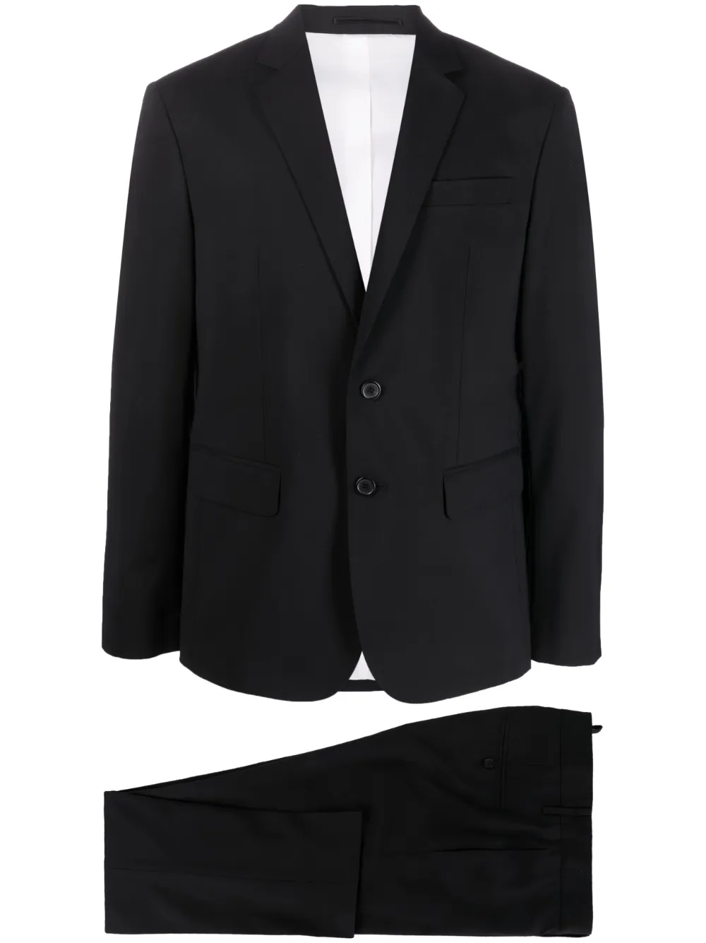 

Костюм-двойка с однобортным пиджаком DSQUARED2, черный