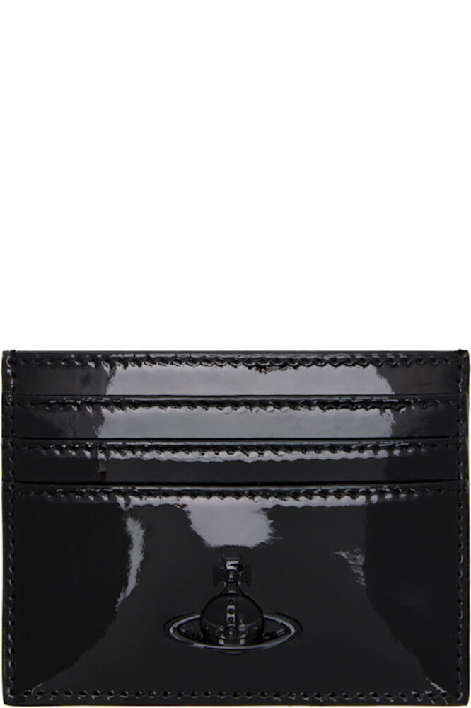 

Черный плоский держатель для карт Vivienne Westwood